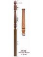 T-4742 Ball Top Starting Georgia Newel Post