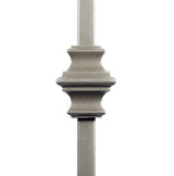 T-61 Double Knuckle zoom view in Pewter.