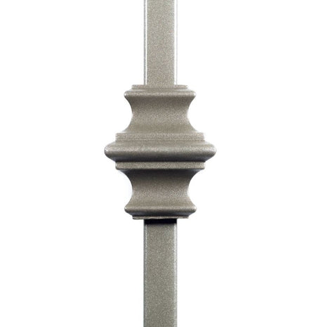 T-61 Double Knuckle zoom view in Pewter.