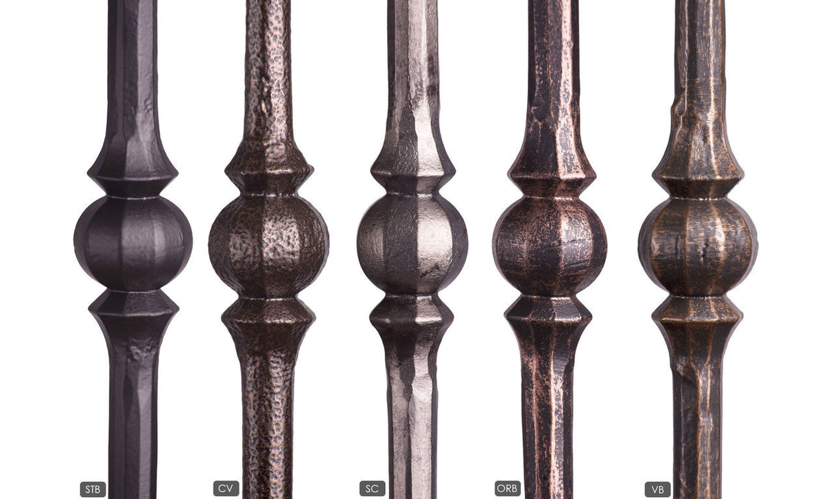 Available Powder Coatings, Satin Black, Copper Vein, Oil Rubbed Bronze, Satin Clear and Vintage Brass
