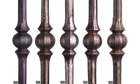 Available Powder Coatings, Satin Black, Copper Vein, Oil Rubbed Bronze, Satin Clear and Vintage Brass
