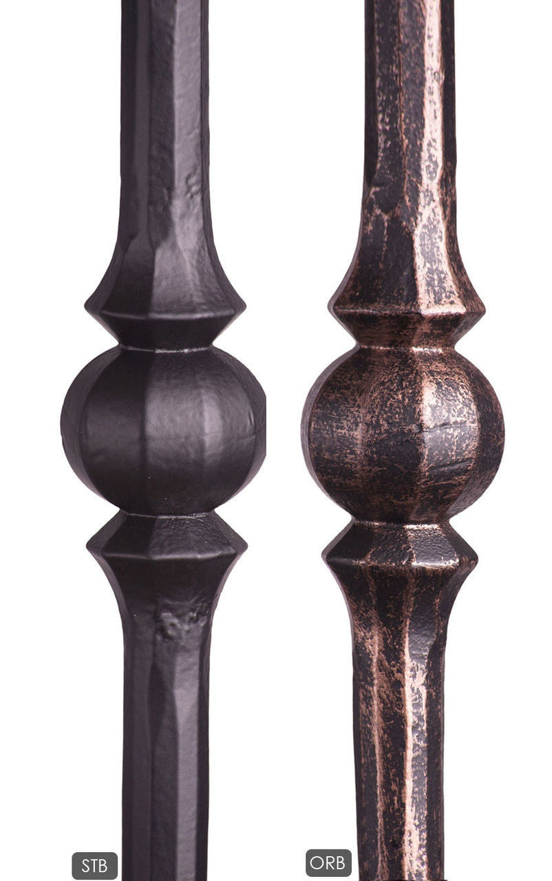Available Powder Coatings:  Satin Black and Oil Rubbed Bronze