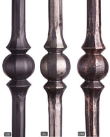 Available Powder Coatings:  Satin Black, Oil Rubbed Bronze, and Satin Clear