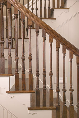 9005F Fluted 44" The Williamsburg Square Top Baluster