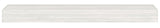 Whitewash NC Mantel Shelf
