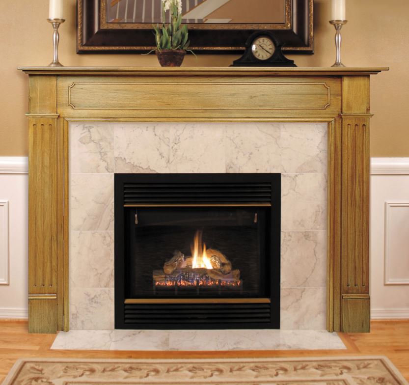 Williamsburg 48" or 56" Life Style View Fireplace Mantel Surround
