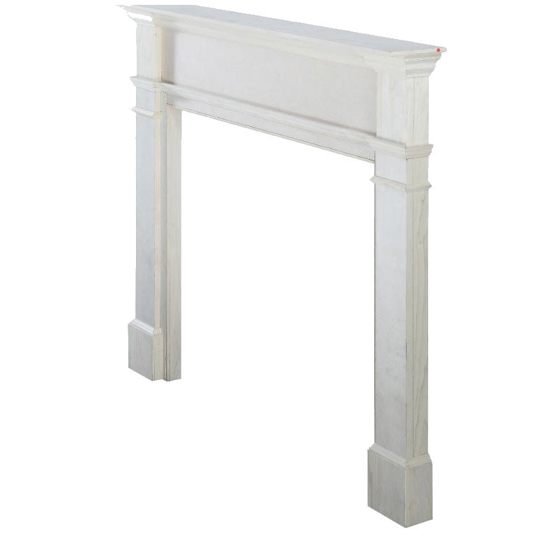 Windsor Fireplace Mantel Surround, 48" and 56", angled view