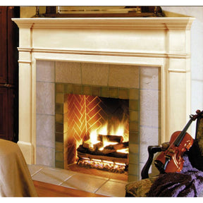Windsor Fireplace Mantel Surround, 48" and 56", Life Style View