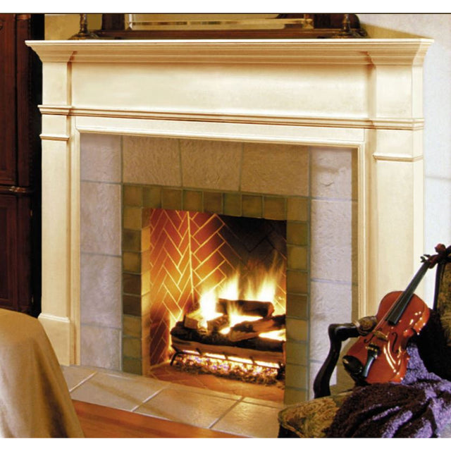 Windsor Fireplace Mantel Surround, 48" and 56", Life Style View