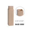 Base-5000 for 5-1/2" S4S Newel Posts