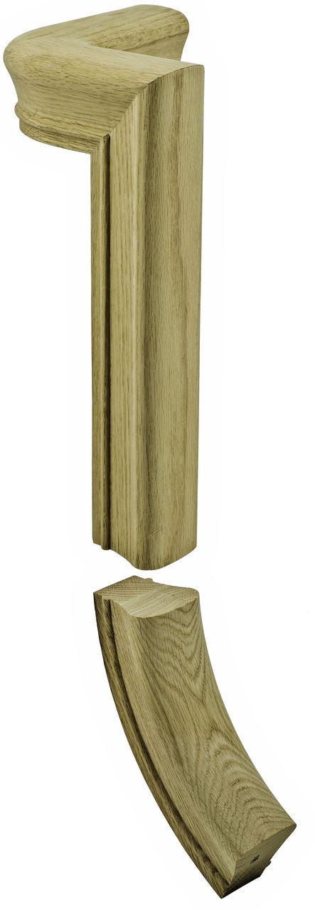 C-7076 Right Hand Gooseneck with Level Quarter-turn