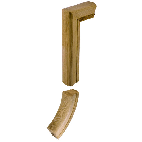 7099 2 Riser Straight Gooseneck for the 6010 Handrail