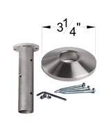 HF17.2.3 Newel Post Collar Kit with shoe dimension