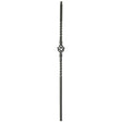 2G04 16mm Single Basket-Double Twist, Tubular Steel Shown in Copper Vein