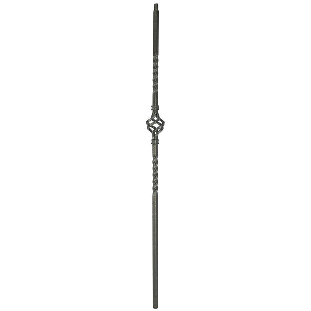 2G04 16mm Single Basket-Double Twist, Tubular Steel Shown in Copper Vein
