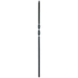 2G06 16mm Single Ribbon, Tubular Steel  Shown in Satin Black