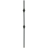 2GR23 16mm Round Double Ball Tubular Steel Baluster
