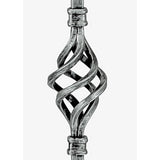 T-05 Double Basket with Single Twist in Antique Nickel