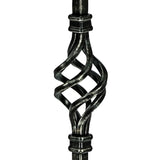 Single Basket in Rubbed Bronze
