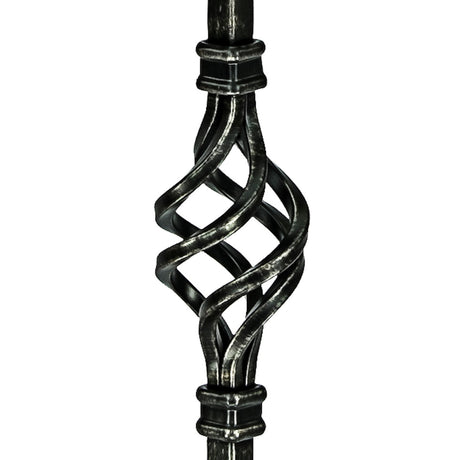 Single Basket in Rubbed Bronze