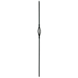 T18 Single Slimline Basket Tubular Steel Baluster