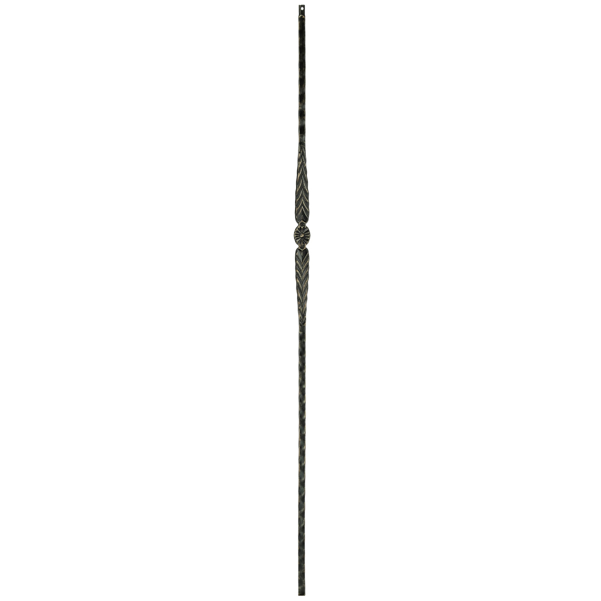 T21 Flower with Arrows Edge Hammered