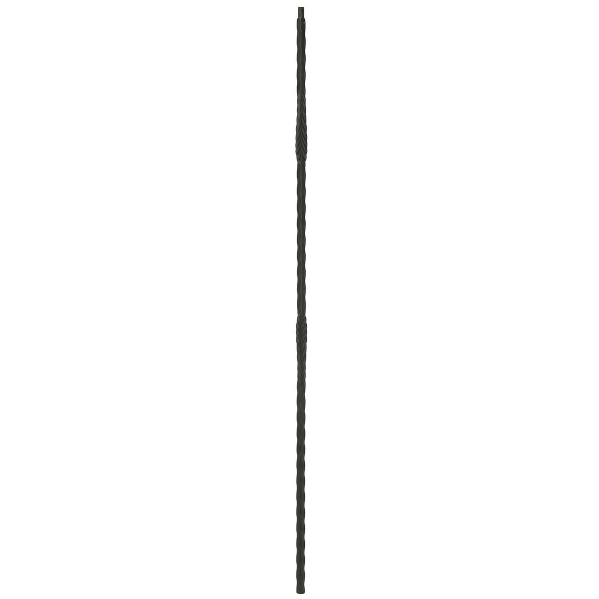 T-22 Split Arrows Edge Hammered Tubular Steel Baluster (2)