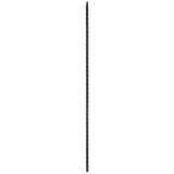 T-30 Edge Hammered Plain Bar Tubular Steel Baluster Show in Rubbed Copper