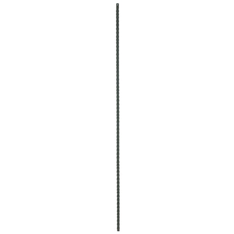 T-40 Face Hammered Plain Bar shown in satin black