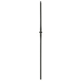 T-45 Single Collar with Spoons, Hammered Face shown in Satin Black