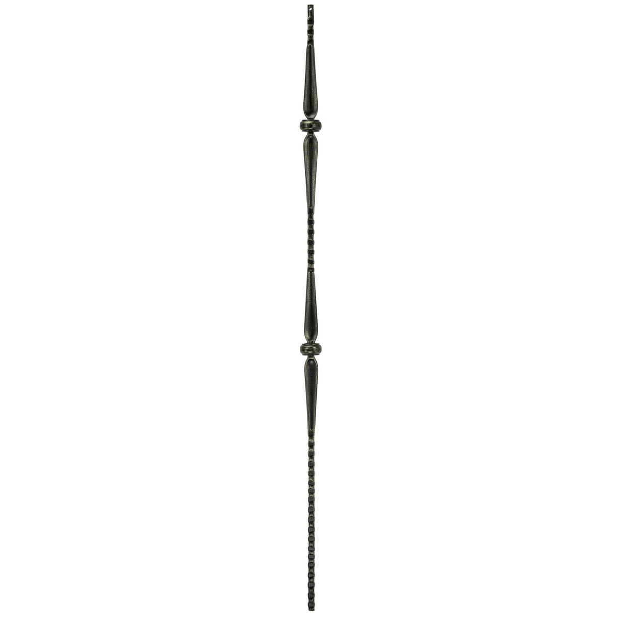 T-46 Double Collar with Spoons, Hammered Face