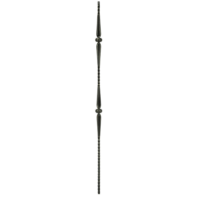 T-46 Double Collar with Spoons, Hammered Face