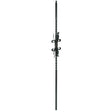 T-55 Two Twists with Leaves Tubular Steel Baluster Shown in Rubbed Copper