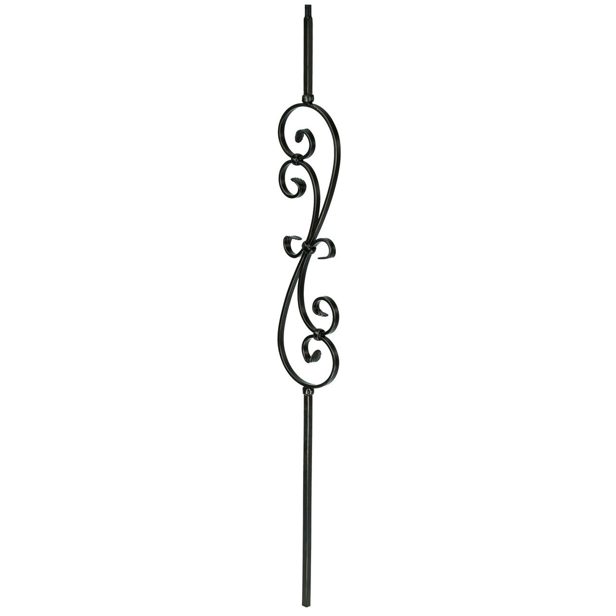 T-56 Feathered S-Scroll 5-3/4" wide shown in rubbed copper