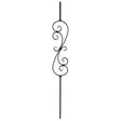 T-56 Feathered S-Scroll 5-3/4" wide