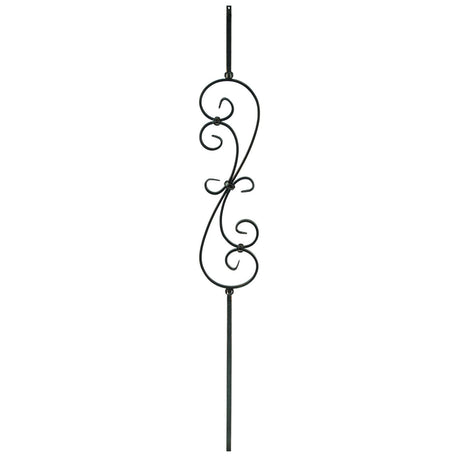 T-56 Feathered S-Scroll 5-3/4" wide