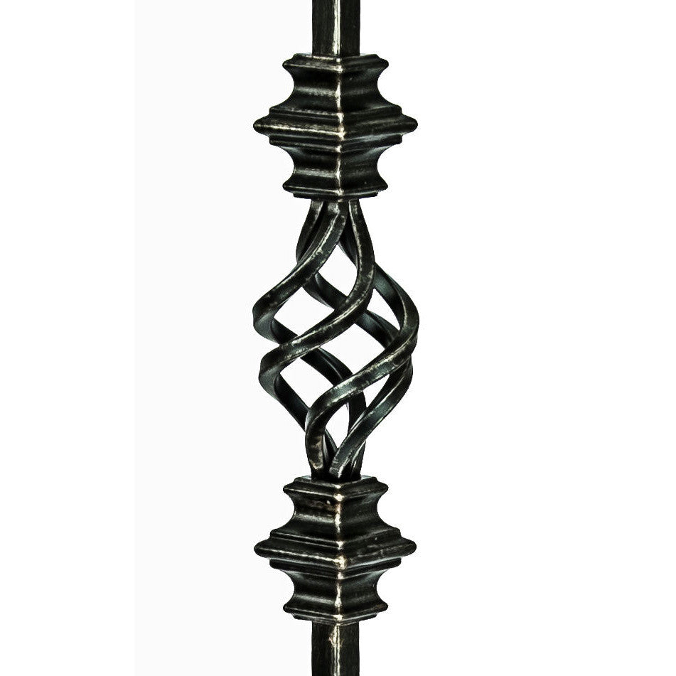 T-62 Single Basket with Double Knuckle Baluster close up