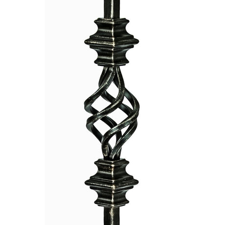T-62 Single Basket with Double Knuckle Baluster close up