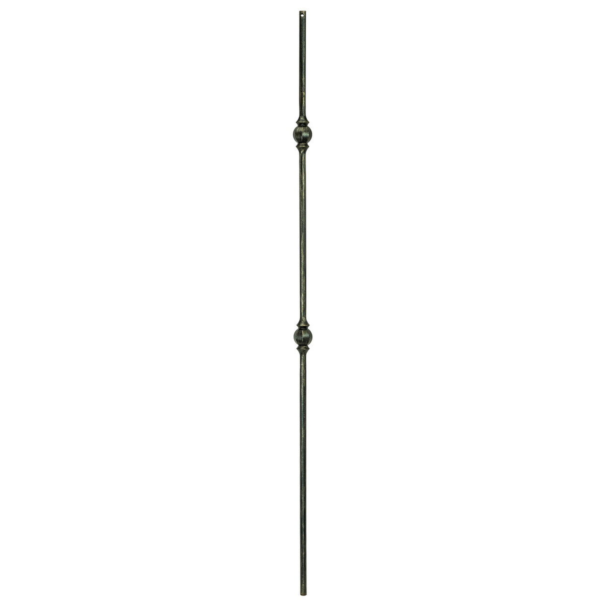 TR23 12mm Round Tubular Steel Double Ball Baluster