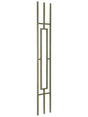 T813 Square Rectangle Tubular Steel Baluster Angled View