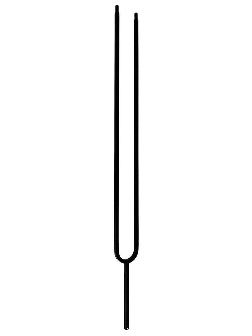 T86 1/2" Tuning Fork Baluster, Satin Black (2)