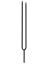 T86 1/2" Tuning Fork Baluster, Satin Black (2)