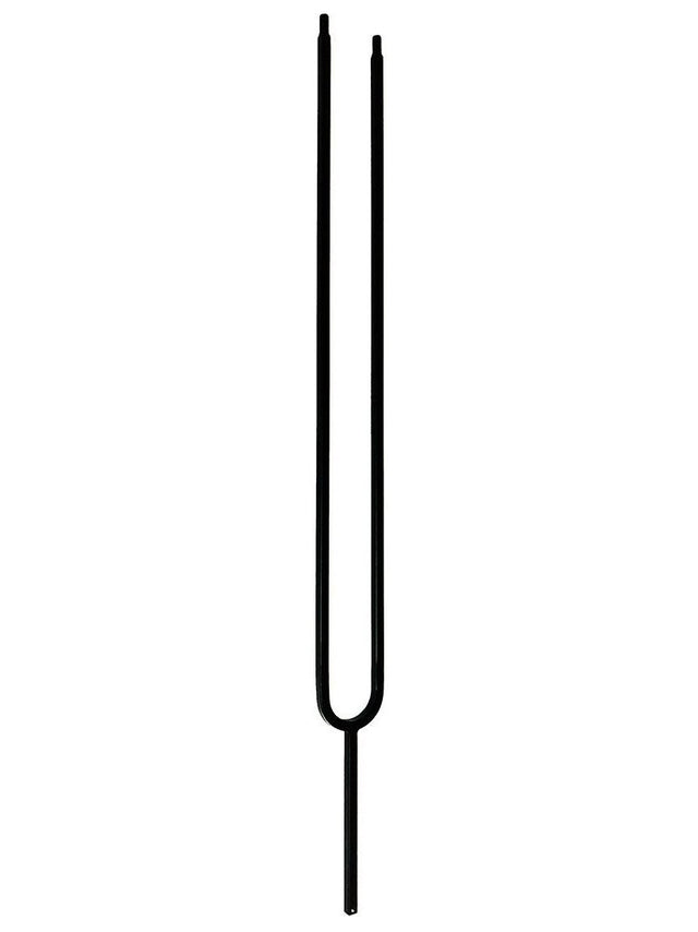 T86 1/2" Tuning Fork Baluster, Satin Black (2)