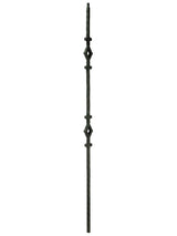 T-94 Double Diamond Edge Hammered  Shown in Satin Black