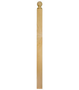 A-3004BT 48" Ball Top S4S Newel Post