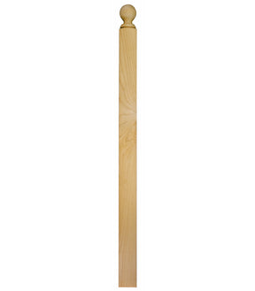 A-3004BT 48" Ball Top S4S Newel Post