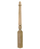 A3010PL 44" Plain Pin Top Starting Newel Post
