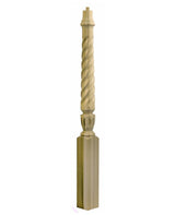 A3015T Twist 56" Pin Top Landing Newel Post