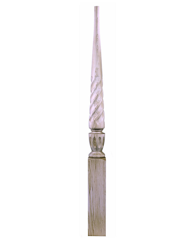 A3013T Twist 44" Pin Top Stabilizer Newel Post