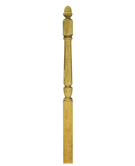 A3042F Fluted 56" Starting Newel Post